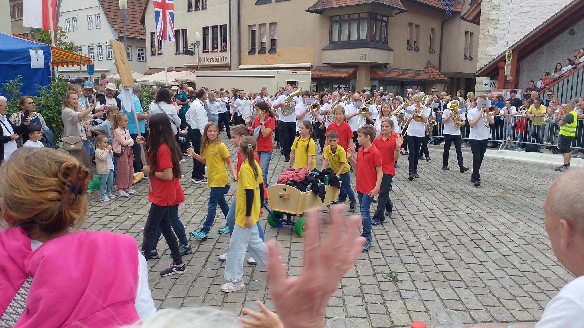 2025: Der Musikverein beim Besigheimer Winzerfest!