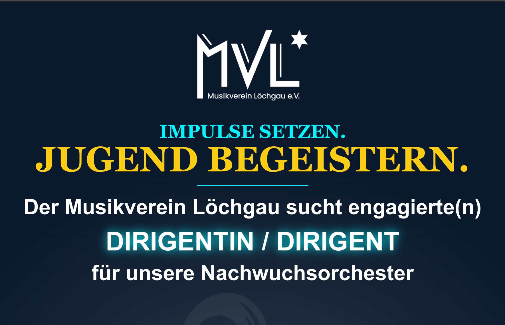 Dirigent gesucht