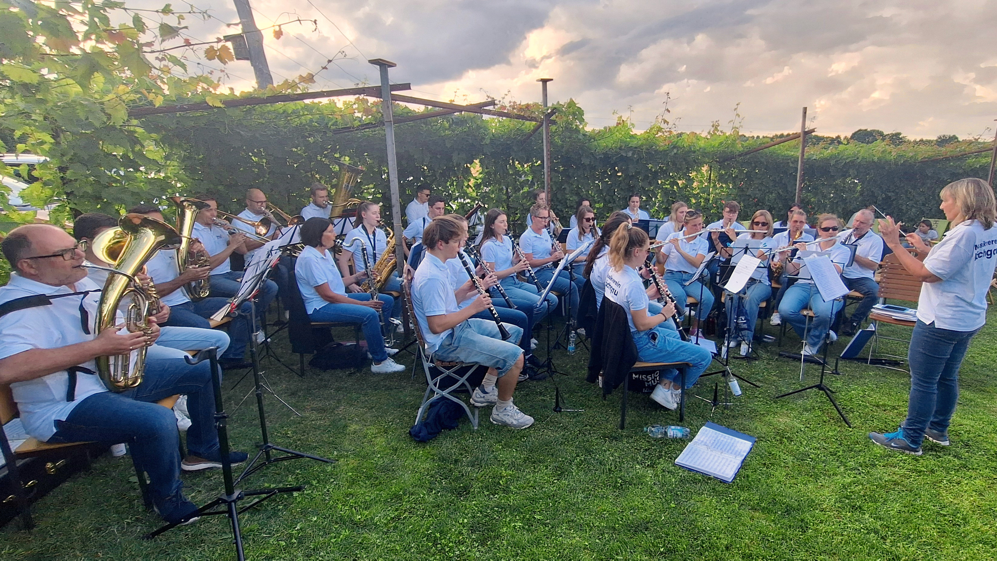 2025: Der Musikverein beim Besigheimer Winzerfest!